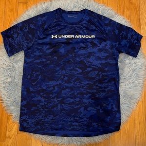 Blue Camo Champion Shirt